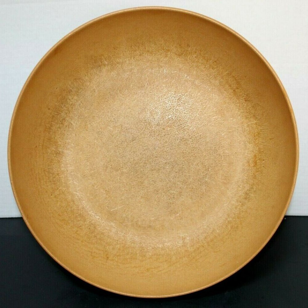 Vintage Ellingers Agatized Wood Inc Large Salad